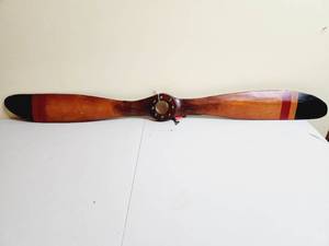 lot 411 image: Large Decorative Wood Propeller