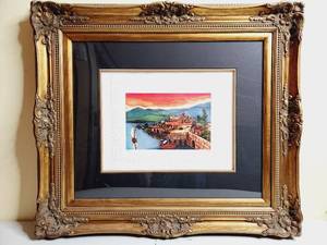 lot 186 image: Amram Ebgi Sea of Galilee Hand Signed Lithograph COA