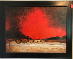 lot 384 image: Large Abstract Painting