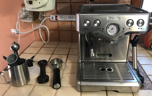 lot 494 image: Breville Espresso Machine and Accessories