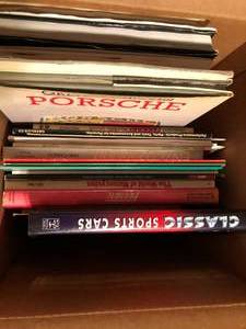 lot 470 image: Box of Books - Cars and Motorsports, Porsche, Ferrari