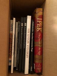 lot 471 image: Box of Books - Mostly About Foreign Textiles