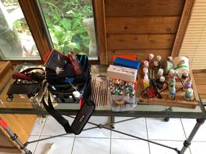 lot 452 image: Group of Model Making Tools & Paints