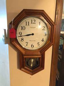 lot 451 image: Sterling and Noble Regulator Wall Clock