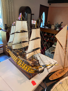 lot 33 image: Large Model Ship of a Galleon Victory