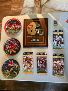 lot 55 image: 12 San Francisco 49ers Memorabilia
