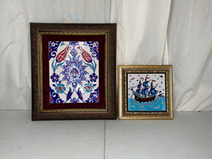 lot 78 image: 8 Ceramic Decorative Tiles