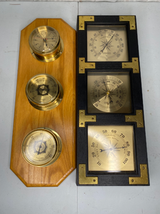 lot 111 image: 2 Nautical Maritime Instrument Panels