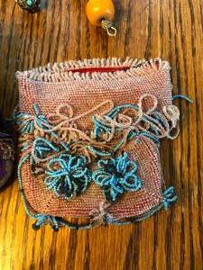 lot 601 image: Middle Eastern Beaded Bags and Charms