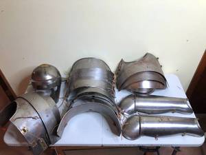 lot 314 image: Roman Suit of Armour for Society for Creative Anachronism Larping