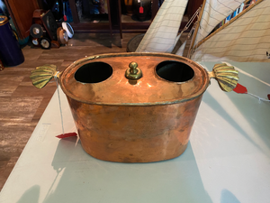 lot 160 image: Vintage French Copper Wine Cooler