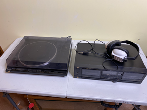 lot 311 image: Recorder Player and Cassette Deck & Headphones