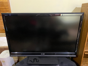 lot 425 image: Sharp Aquos 52 Flat Screen TV
