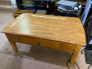 lot 430 image: Wood Coffee Table