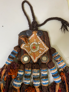 lot 570 image: Beaded Tribal Costume Decoration