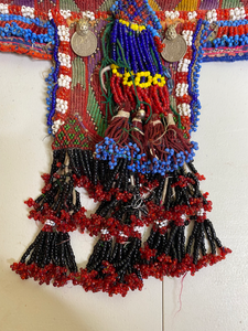 lot 571 image: Beaded Afghan Tribal Childs Shirt or Costume
