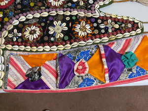 lot 573 image: Beaded Tribal Costume Decoration Afgan