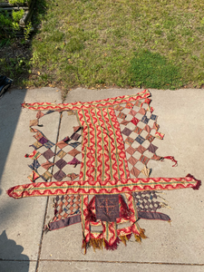 lot 764 image: Unusual Handmade Caucasian Tent Decoration