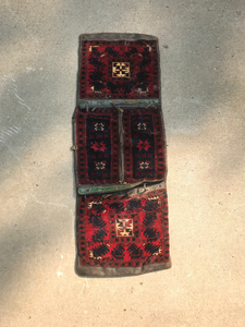 lot 747 image: Handmade Wool Rug Carpet Bag