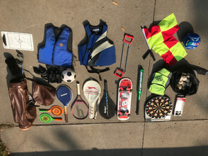 lot 752 image: Large Group of Sports Equipment
