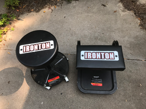 lot 758 image: Pair of Garage Stools