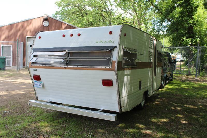 1971 Midas Smokey 15 Single Axle Travel Trailer