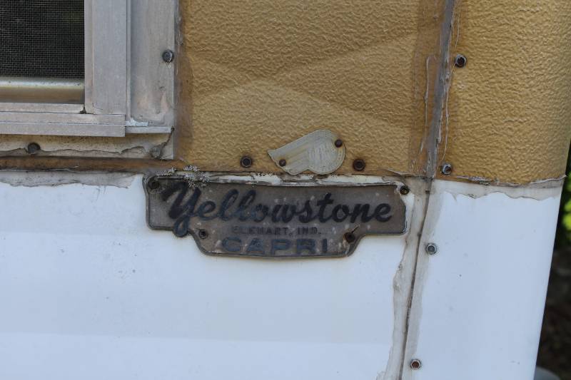 1966 Yellowstone 195 Single Axle Travel Trailer