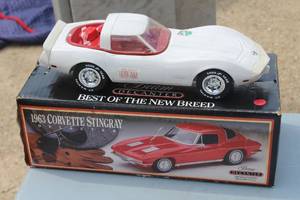 Vintage Corvette Whisky Decanters