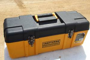 Craftsman 26 Tool Box w Hand Tools