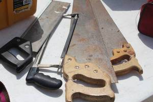 Lot of (4) Hand Saws