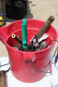 Scrap Metal (in bucket)