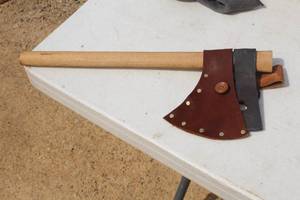 19 Hatchet with Heart and Case