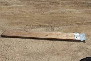 Lot of (2) 77 Wooden Heavy Duty Vehicle Ramps