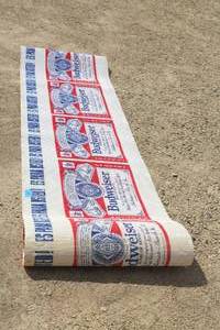 16 Budweiser Paper Display