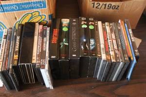 Lot of  DVDs