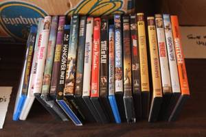 Lot of  DVDs