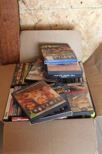 Lot of  DVDs