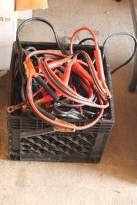 Lot of (7) Jumper Cables