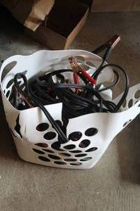 Lot of (5) Jumper Cables