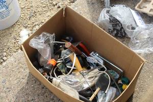 Lot of (1 Box) Misc. Home Tools