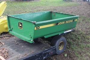 John Deere 10 Tow Behind Utility Trailer