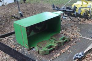 24 Tool Box with Tractor Weights
