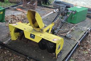 John Deere Model 38 Snowblower Attachment