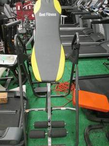 lot 040 image: Best Fitness inversion table 15 wide at widest part