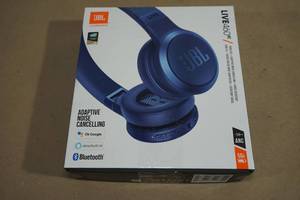 lot 35 image: JBL Live 460 NC Bluetooth Noise Cancelling Over Ear Headphones
