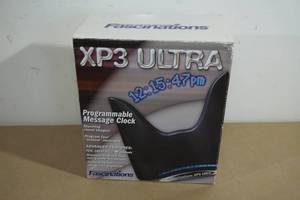 lot 41 image: NEW Fascinations XP3 Ultra Programmable Message Clock
