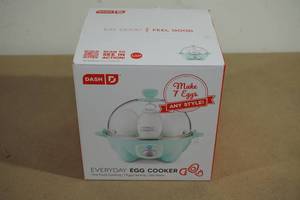 lot 62 image: Dash Everyday Egg Cooker