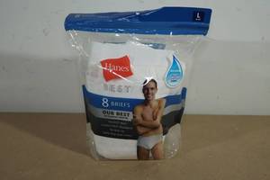 lot 65 image: Hanes Best Briefs - Large