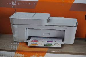lot 154 image: NEW HP DeskJet 4155e All in One Wireless Printer