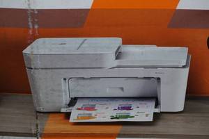 lot 145 image: NEW HP DeskJet 4155e All in One Wireless Printer